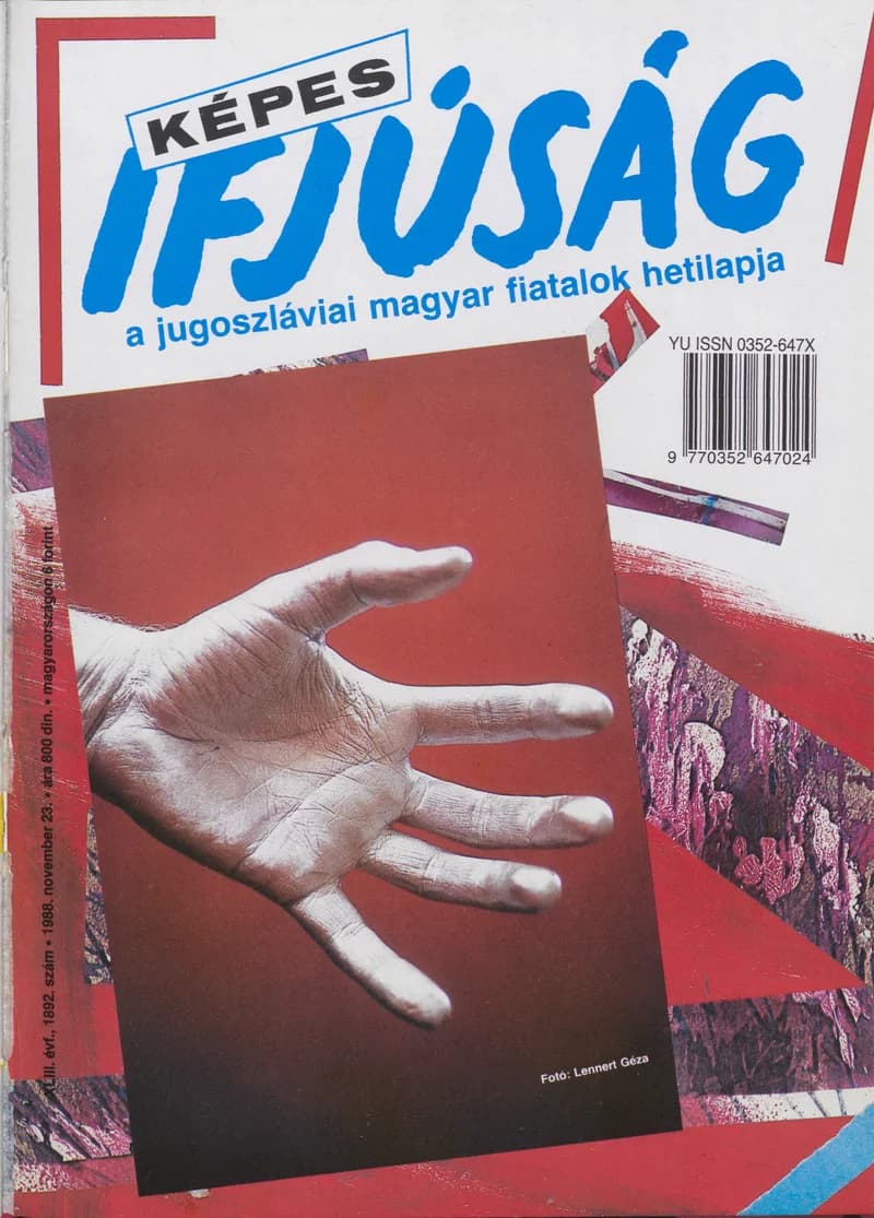 Képes Ifjúság, 44. évf. 1988. november 23. 1892. sz.