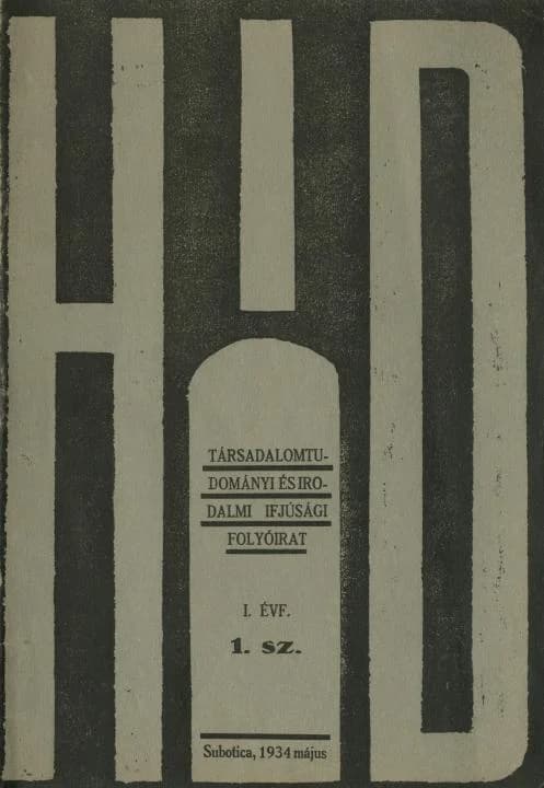 Híd, 1. évf. 1934. május. 1. sz. 1–32. oldal