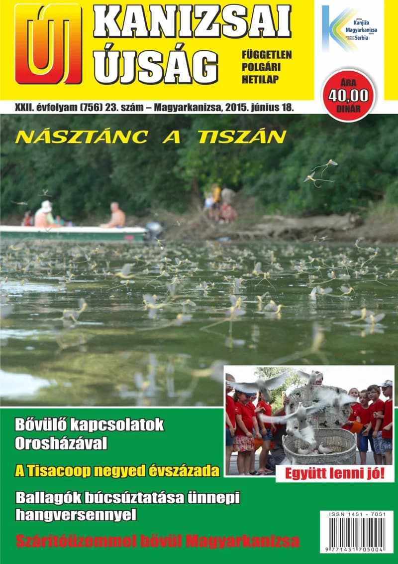 Új Kanizsai Újság, 22. évf. 2015. június 18. 23. sz.
