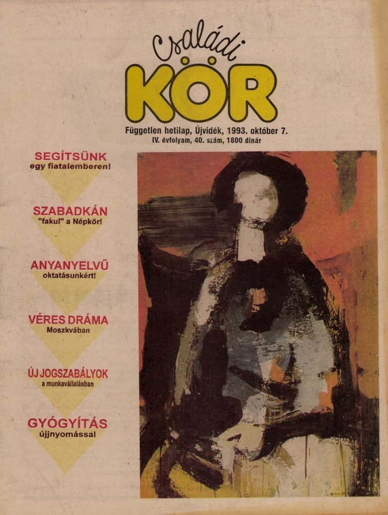 Családi Kör, 4. évf. 1993. október 7. 40. sz.