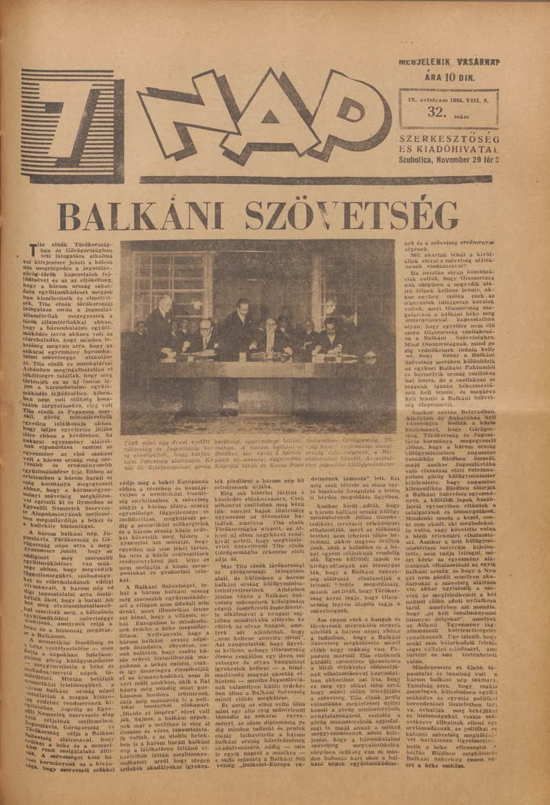 7 Nap, 9. évf. 1954. augusztus 8. 32. sz. 1–16. oldal