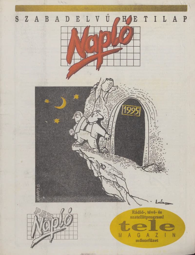 Napló - Szabadelvű hetilap, 6. évf. 1995. január 4. 244. sz.