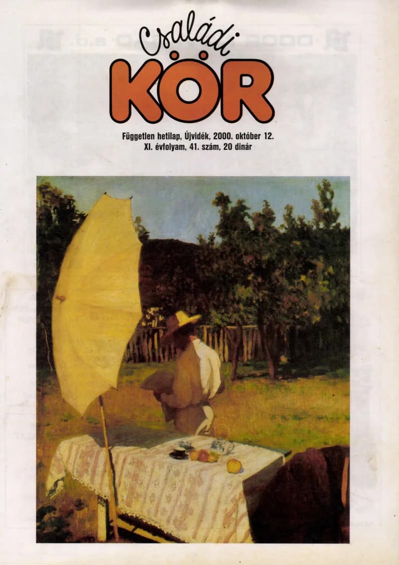 Családi Kör, 11. évf. 2000. október 12. 41. sz.