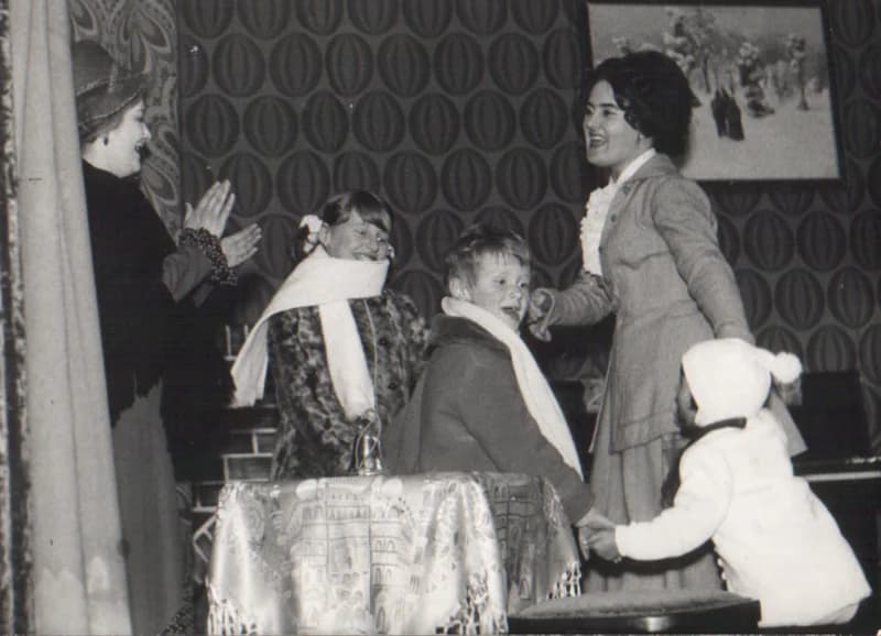 Ibsen Nóra című színművének előadása Doroszlón az 1960-as években