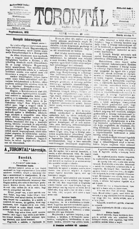 Torontál, 27. évf. 1898. március 2. 49. sz.