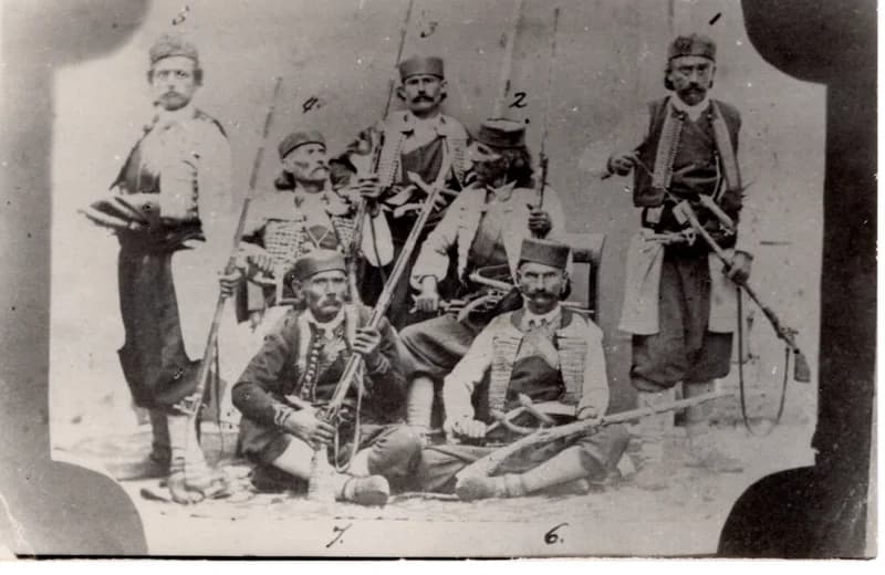 A bokelji felkelők vezérei