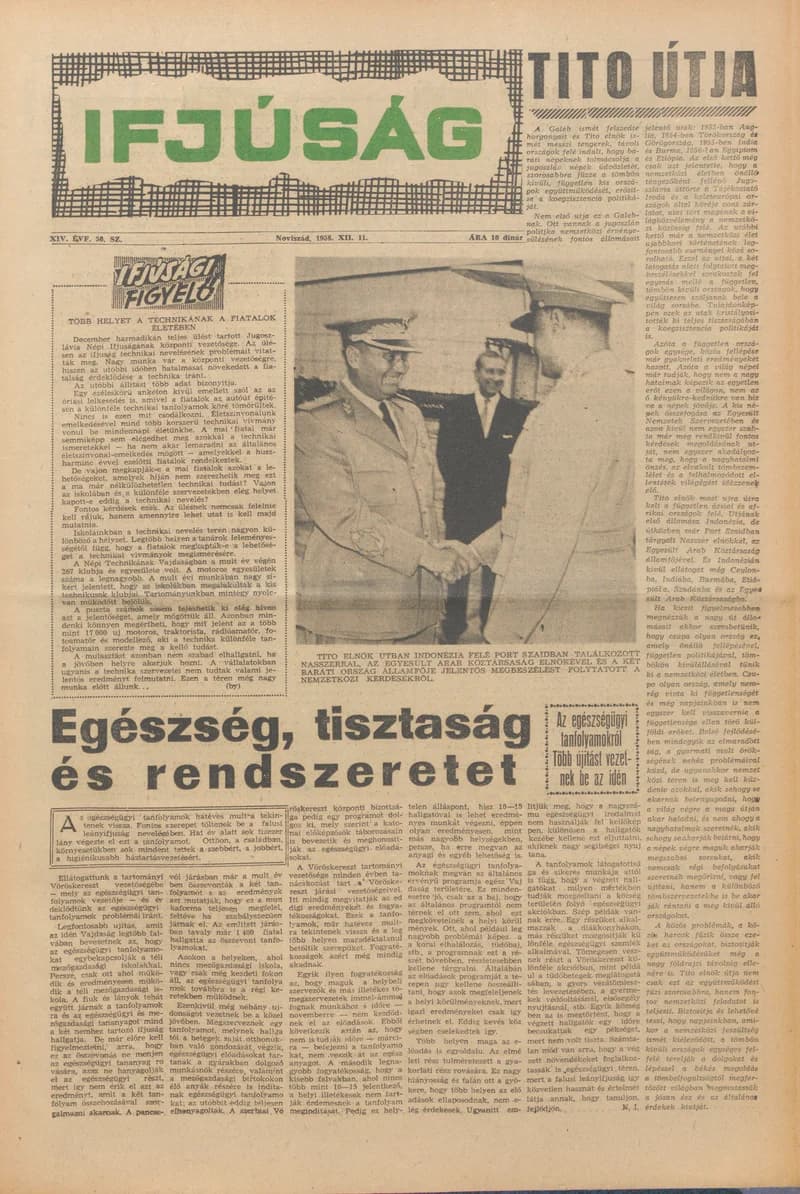 Ifjúság, 14. évf. 1958. december 11. 50. sz.