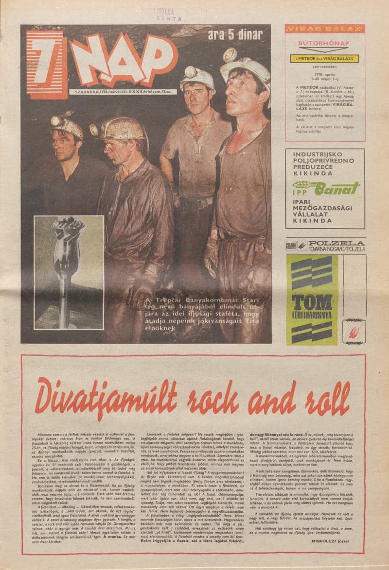 7 Nap, 33. évf. 1978. március 31. 13. sz. 1–24. oldal