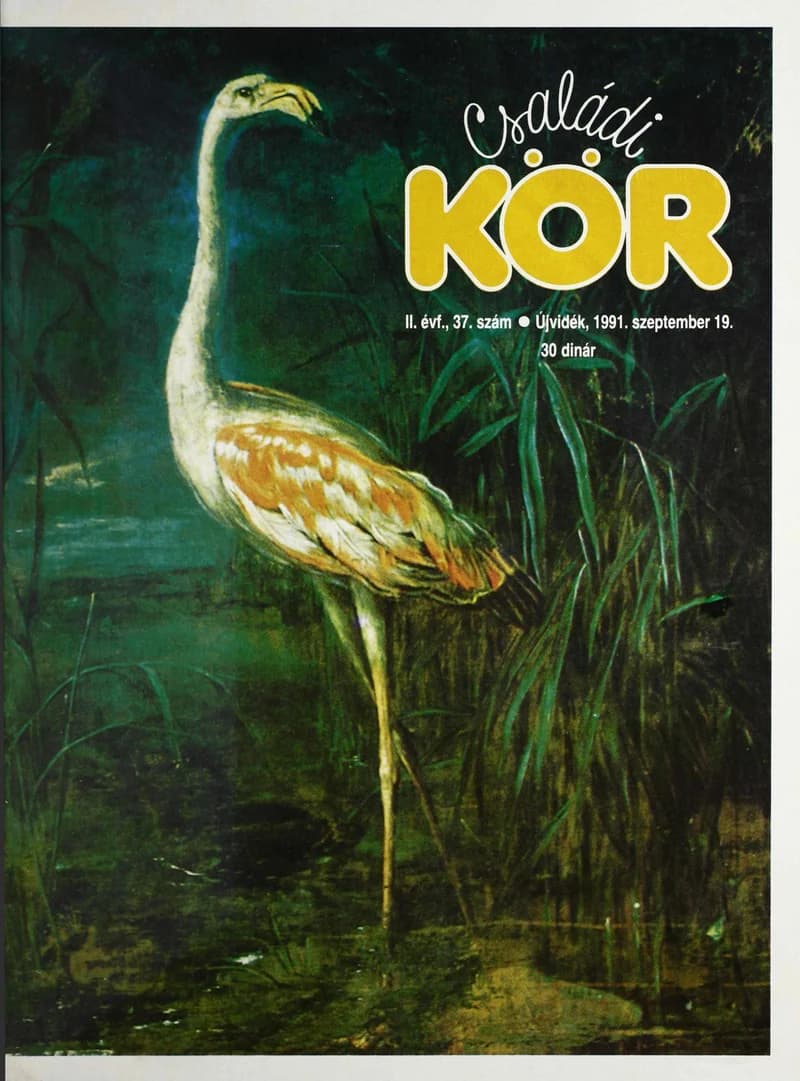 Családi Kör, 2. évf. 1991. szeptember 19. – . 37. sz.