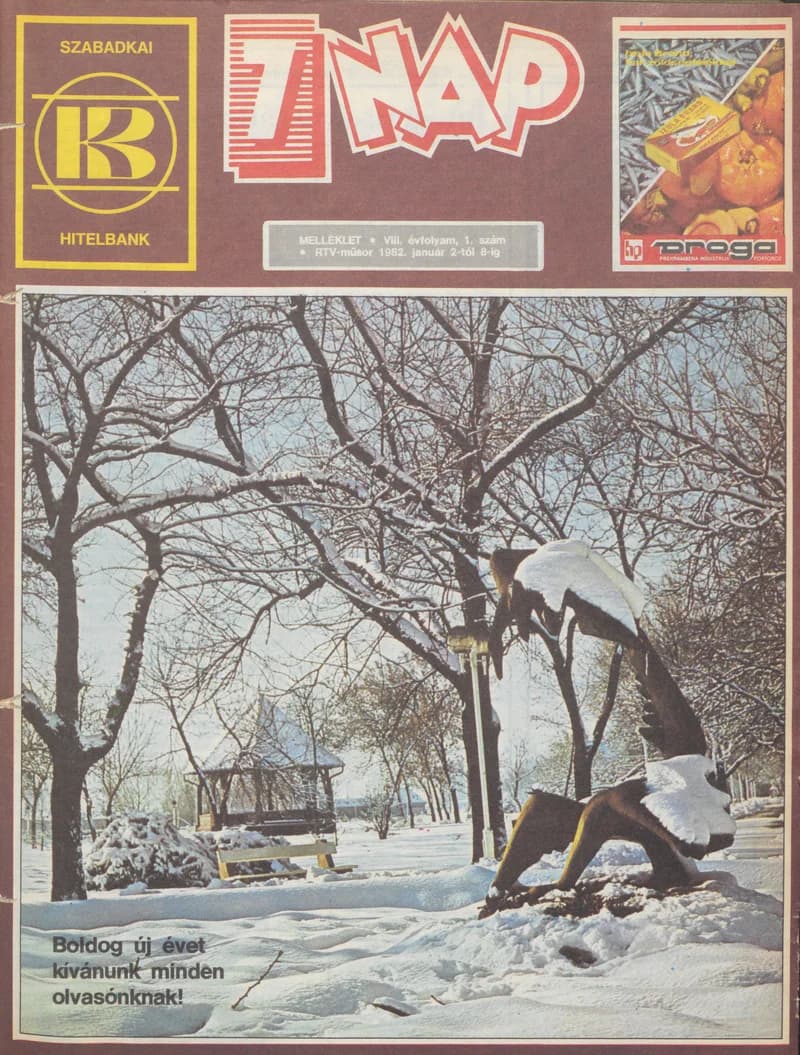 7 Nap melléklet, 8. évf. 1982. január 2. – 8. 1. sz.
