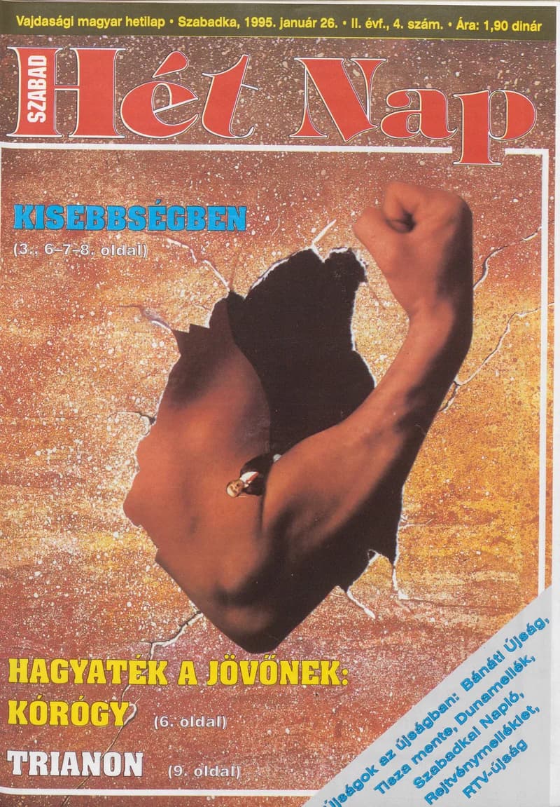 Szabad Hét Nap, 2. évf. 1995. január 26. 4. sz.