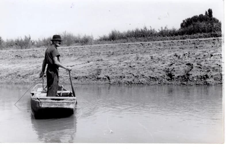 Halász munka közben