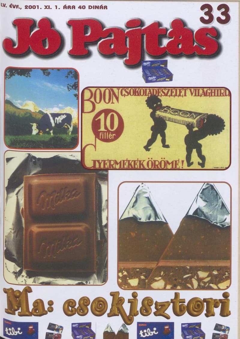 Jó Pajtás, 55. évf. 2001. november 1. 33. sz.