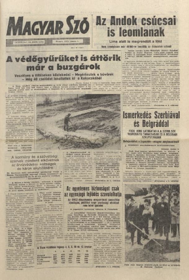 Magyar Szó, 27. évf. 1970. június 5. 152. sz. 1–12. oldal