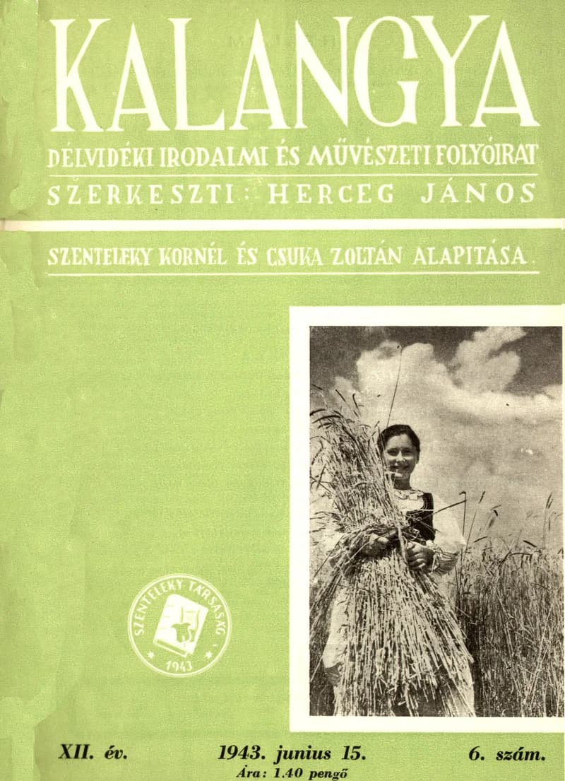 Kalangya, 12. évf. 1943. június 15. 6. sz. 241–288. oldal