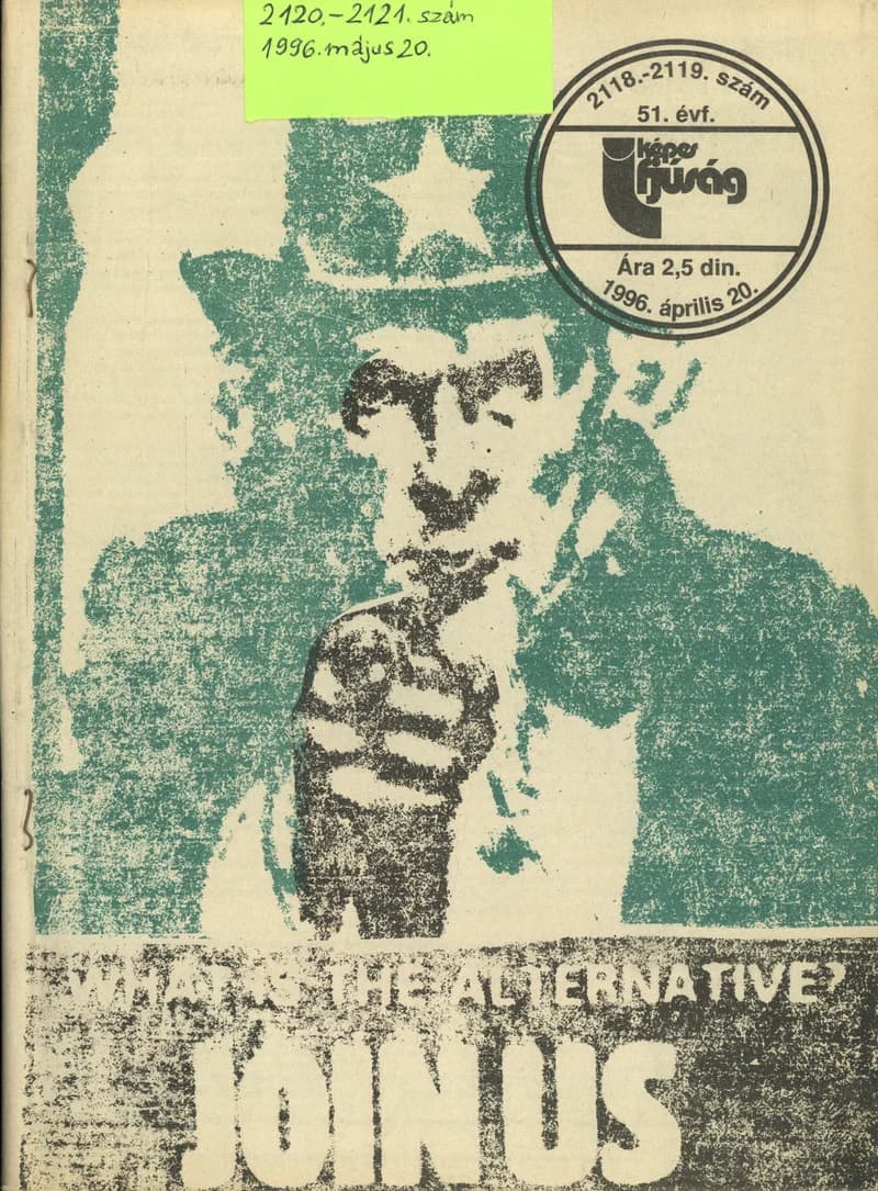 Képes Ifjúság, 52. évf. 1996. május 20. 2119–2120. sz.