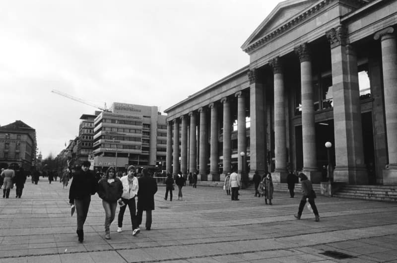 NSZK - Stuttgartban  Göncz Jánosnál