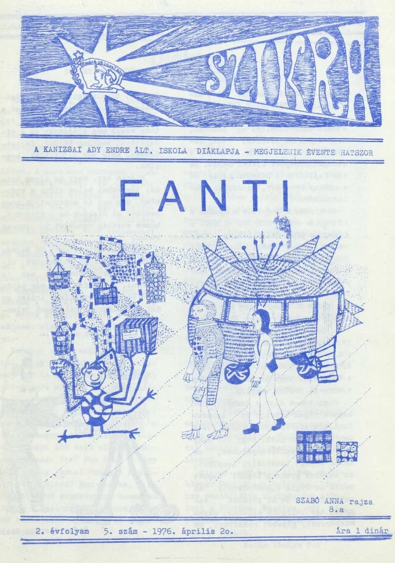 Szikra, 3. évf. 1976. április 20. 5. sz.