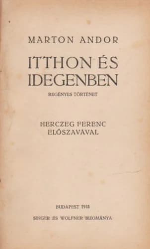 Itthon és idegenben 
