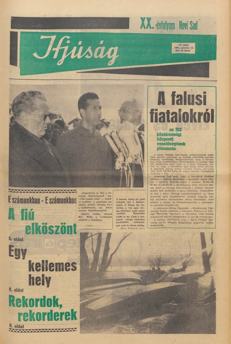 Ifjúság, 20. évf. 1964. március 12. 11. sz.