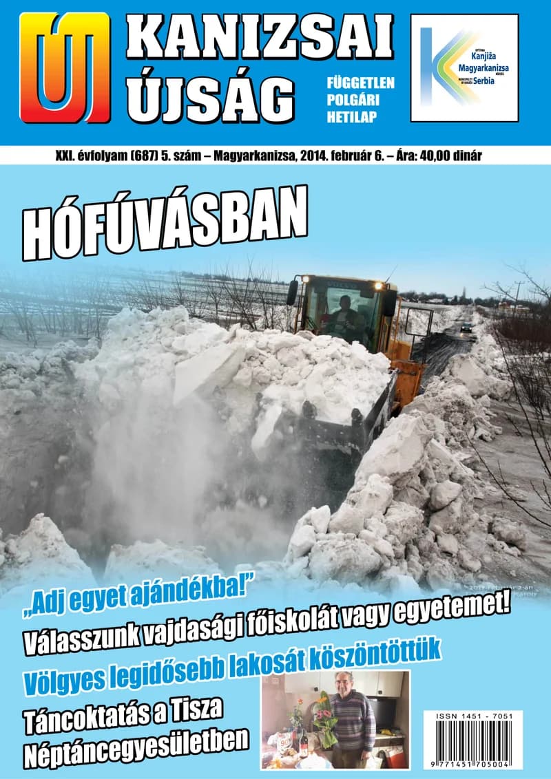Új Kanizsai Újság, 21. évf. 2014. február 6. 5. sz.
