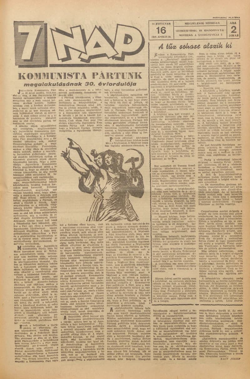 7 Nap, 4. évf. 1949. április 20. 16. sz. 1–4. oldal