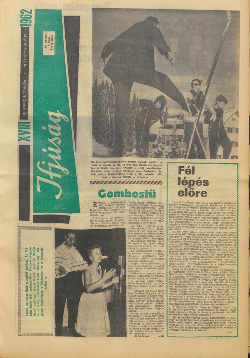 Ifjúság, 18. évf. 1962. február 1. 6. sz.
