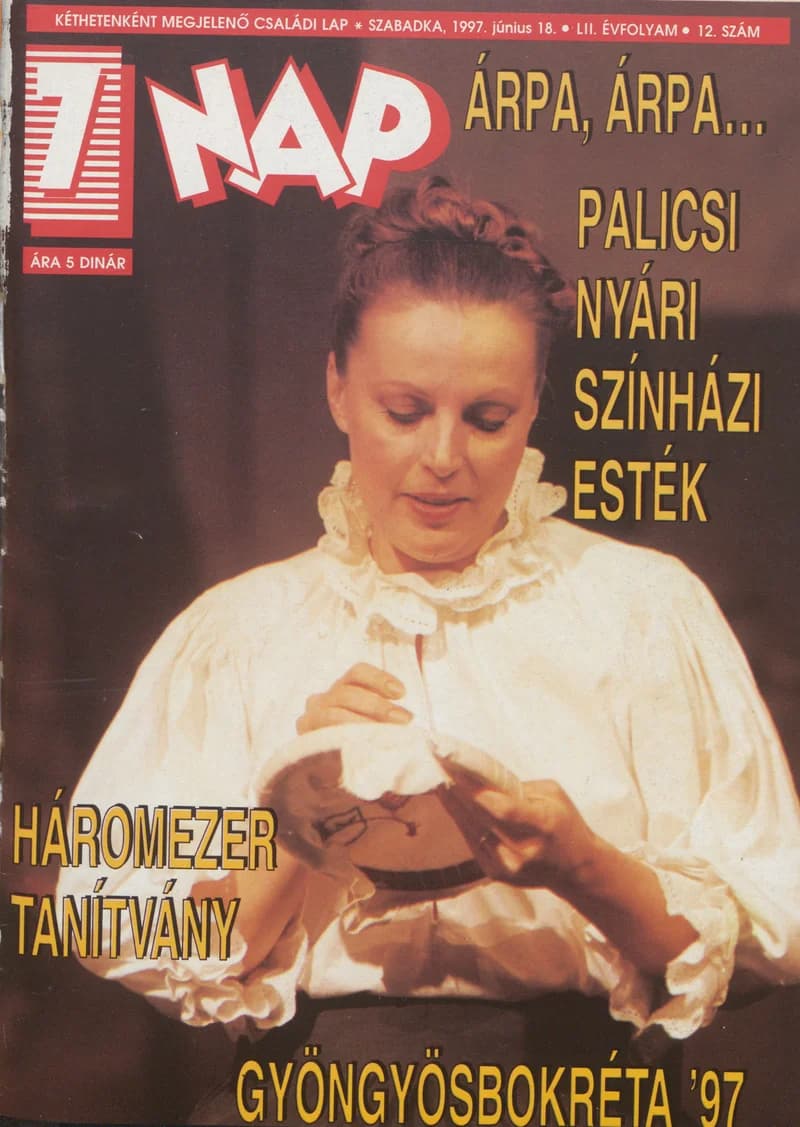 7 Nap, 52. évf. 1997. június 18. 12. sz. 1–68. oldal
