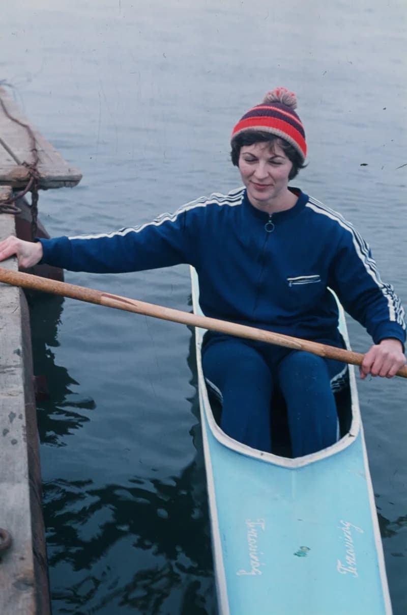 Koncz Klára országos bajnok (kajak egyes)