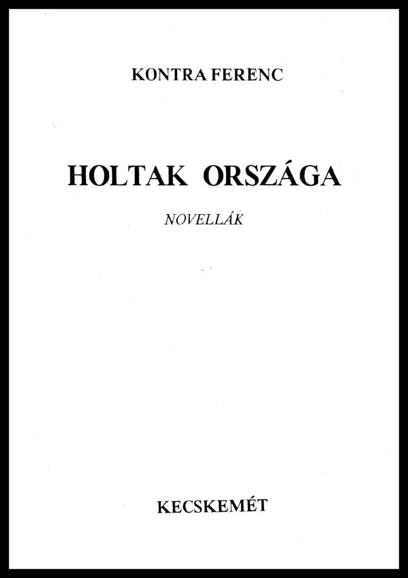 Holtak országa