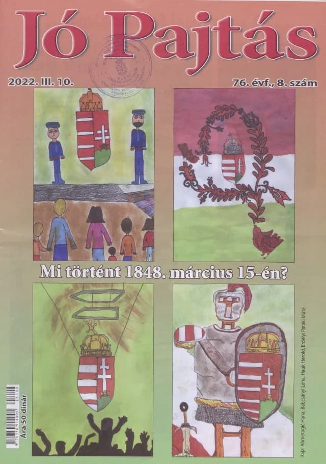 Jó Pajtás, 76. évf. 2022. március 10. 8. sz.