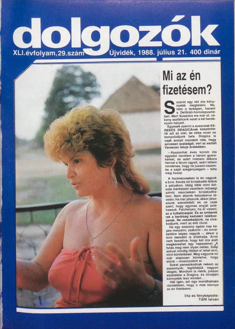 Dolgozók, 42. évf. 1988. július 21. 29. sz.
