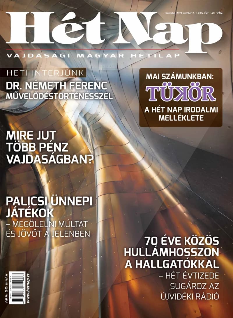 7 Nap, 74. évf. 2019. október 2. 40. sz.