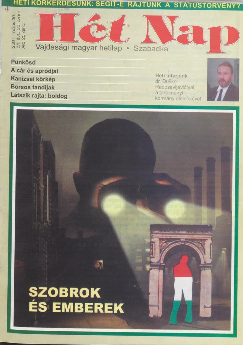 7 Nap, 56. évf. 2001. május 30. 20. sz. 1–68. oldal