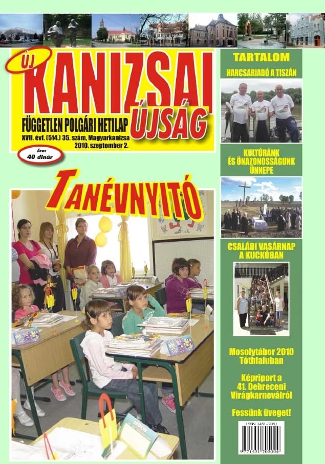 Új Kanizsai Újság, 17. évf. 2010. szeptember 2. 35. sz.