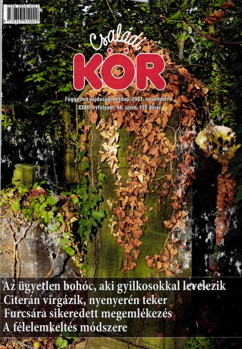 Családi Kör, 32. évf. 2021. november 4. 44. sz.