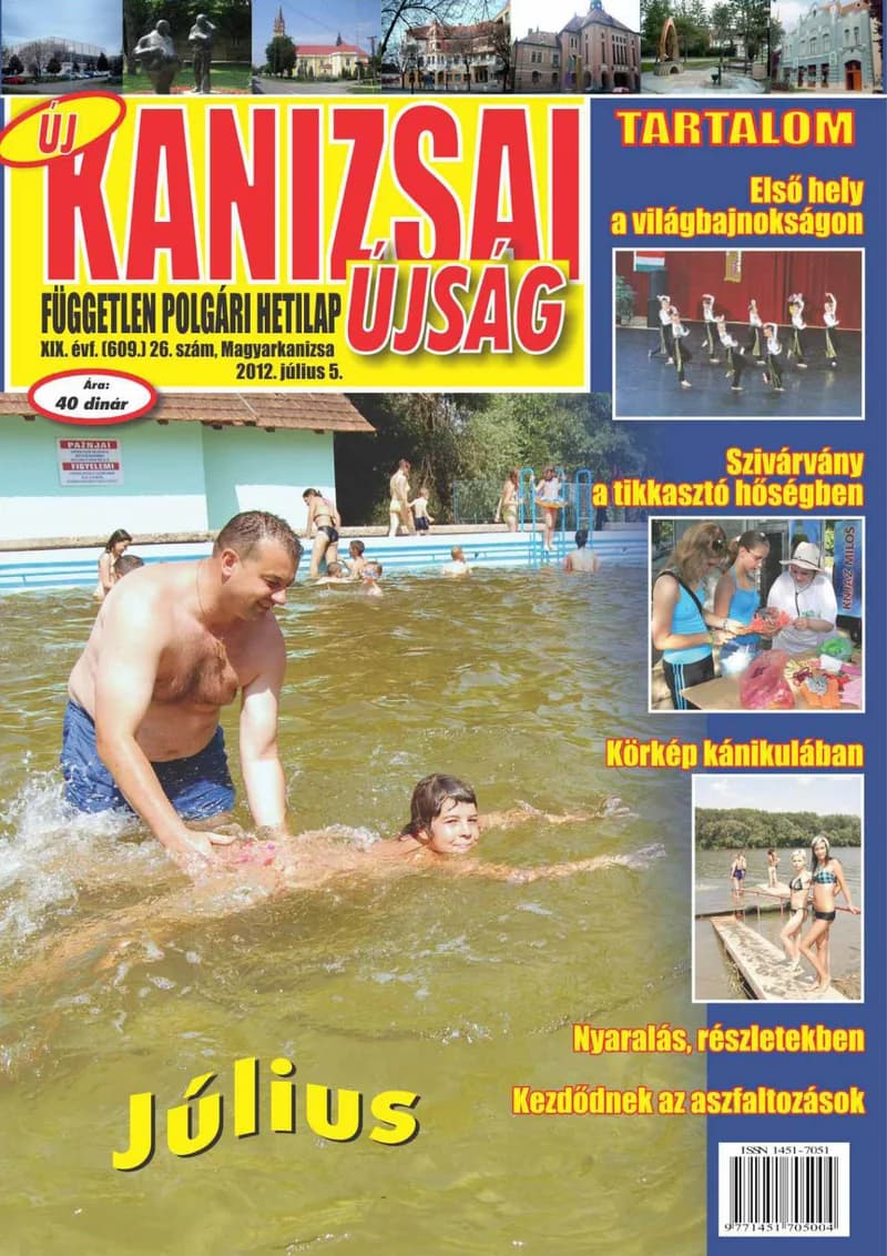 Új Kanizsai Újság, 19. évf. 2012. július 5. 26. sz.