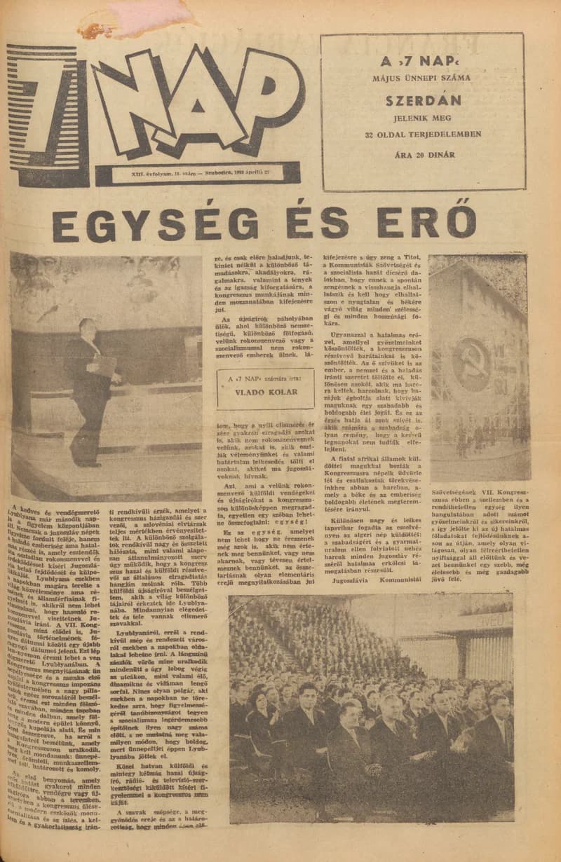 7 Nap, 13. évf. 1958. április 27. 18. sz.