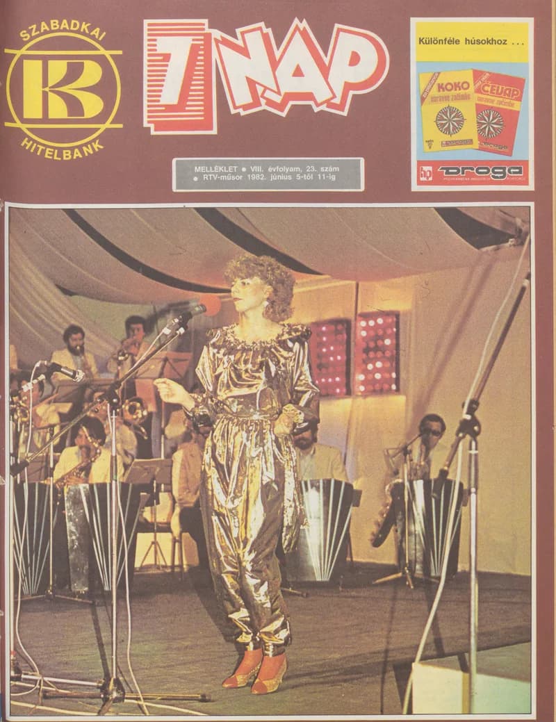 7 Nap melléklet, 8. évf. 1982. június 5. – 11. 23. sz.