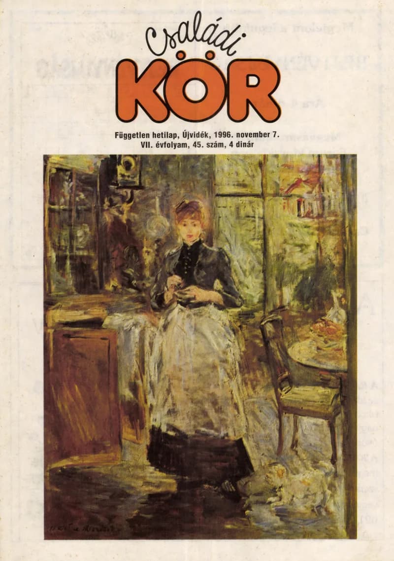 Családi Kör, 7. évf. 1996. november 7. 45. sz.