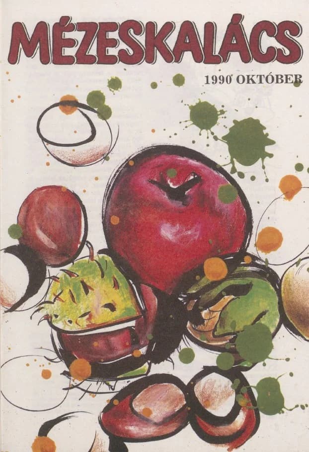 Mézeskalács, 38. évf. 1990. október. 8. sz.