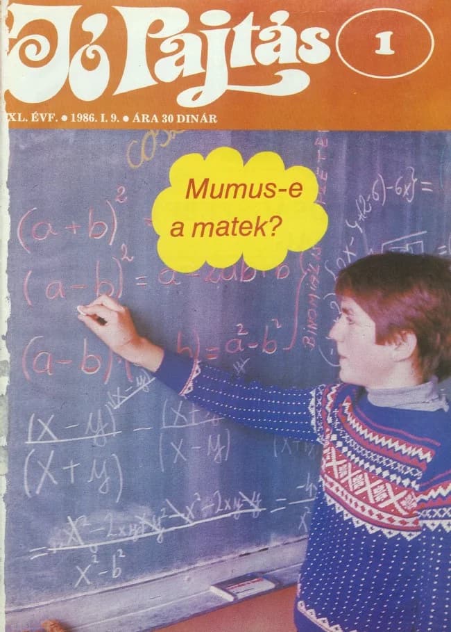 Jó Pajtás, 40. évf. 1986. január 9. 1. sz.
