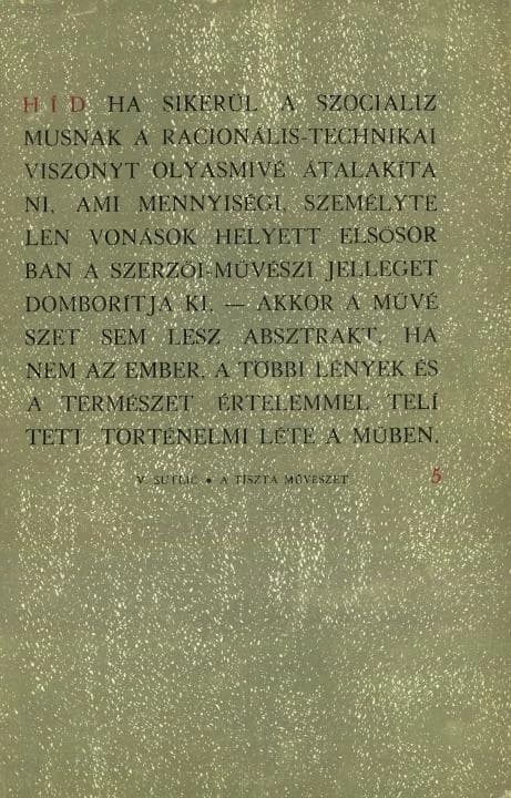Híd, 28. évf. 1964. május. 5. sz. 483–614. oldal