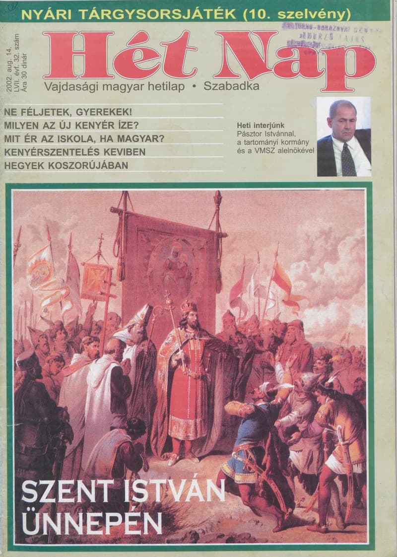 7 Nap, 57. évf. 2002. augusztus 14. 32. sz.