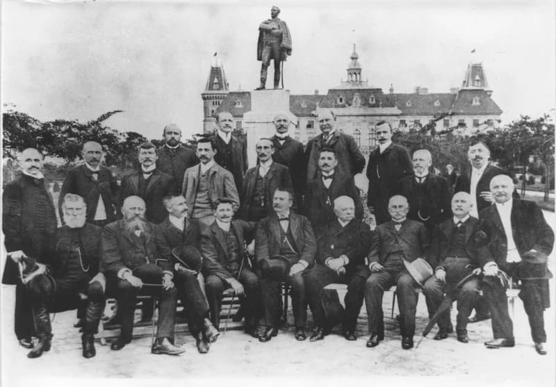 Schweidel József szobrának felavató bizottsága