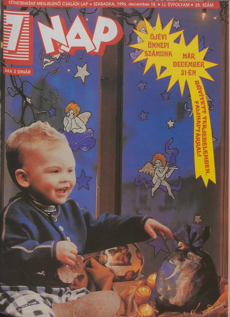 7 Nap, 51. évf. 1996. december 18. 25. sz. 1–60. oldal