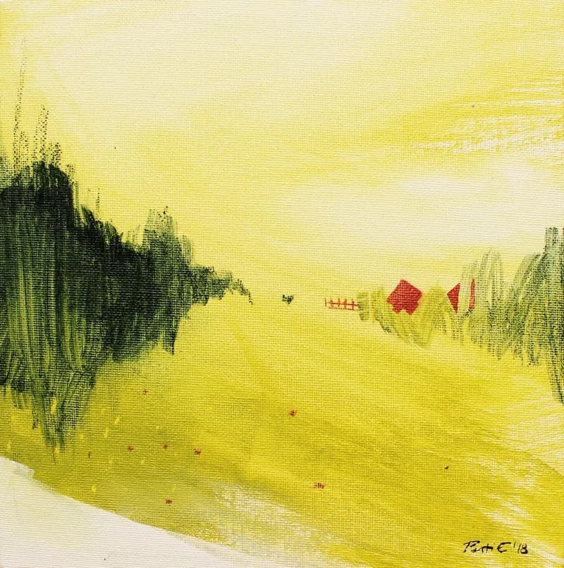 Kis sárga virágos mező I.