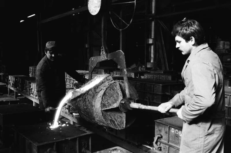 Kikindai öntödében