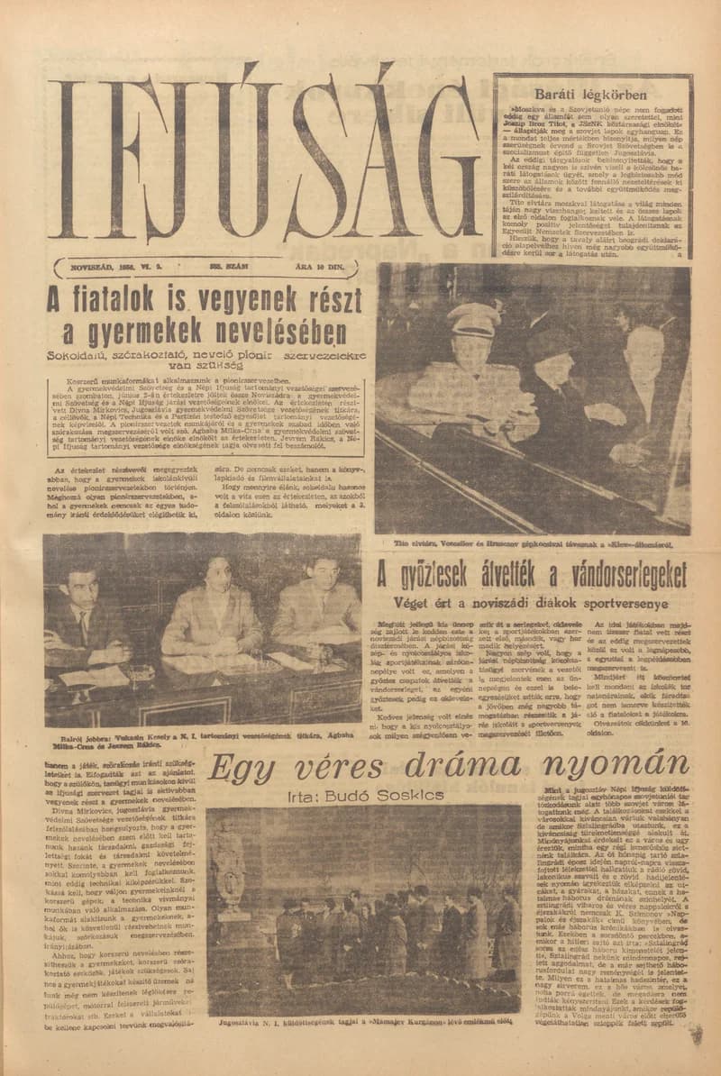 Ifjúság, 12. évf. 1956. június 9. 555. sz.