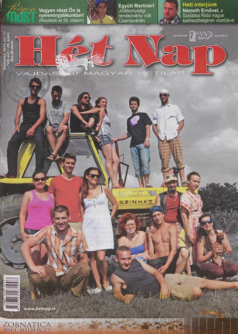7 Nap, 68. évf. 2013. július 17. 29. sz.